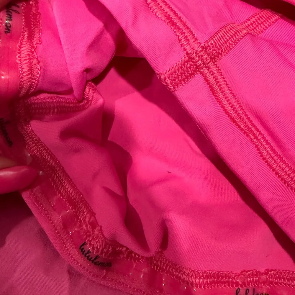 lululemon sonic pink pace rival skirt - Picture 4 of 9